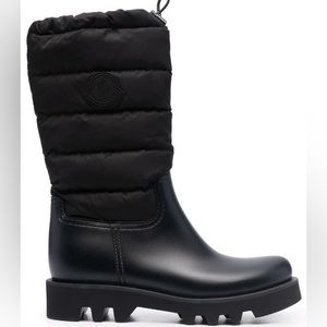 Black Ginette padded boots MONCLER